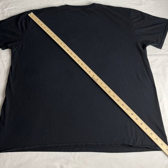 The Rolling Stones T-Shirt Unisex Size 2X Black Crew Neck Graphic Short Sleeve - Picture 5 of 7